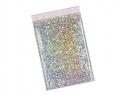 [16200236] Luftpolstertaschen Metallic Bubble Bags 180x250 mm Haftklebend Silber Holografisch